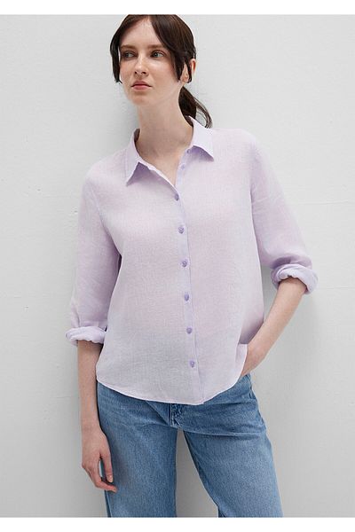 Mavi Lilac Linen Shirt Regular Fit / Regular Cut 1211188-70523