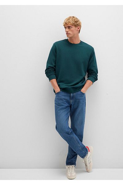 Mavi Crew Neck Green Sweatshirt 0S10421-71929