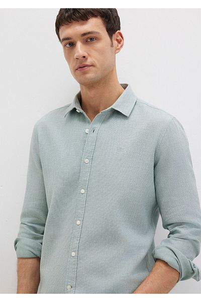 Mavi Green Shirt Slim Fit / Slim Fit 0211656-71478