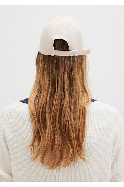 Mavi M Logo Embroidered Ecru Hat 1912255-30757
