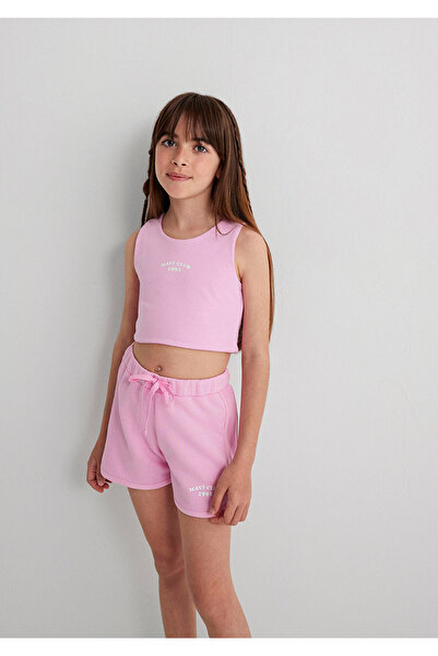 Mavi Αθλητική Φανέλα Ροζ με Λογότυπο Club / Εφαρμοστή Σκίτσο 7610326-70973