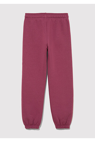 Mavi Logo Baskılı Bordo Eşofman Altı 7010000-70651