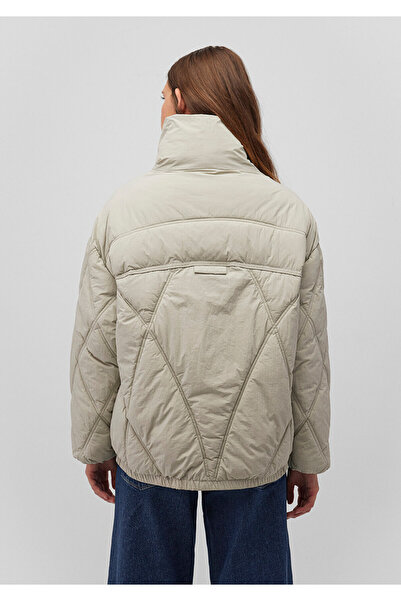 Mavi Stand Collar Beige Puffer Jacket 1110438 -87536