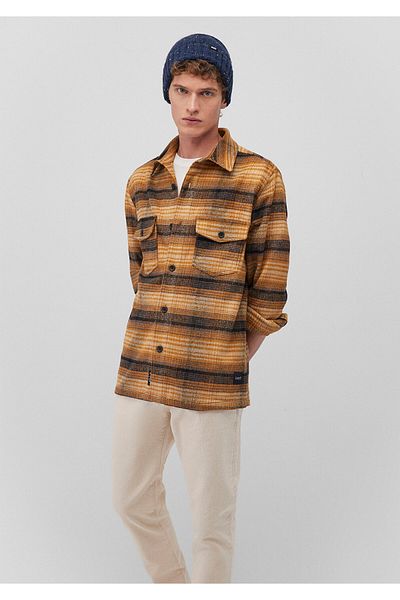 Mavi Checkered Yellow Shirt Regular Fit / Regular Fit 0211308 -88673