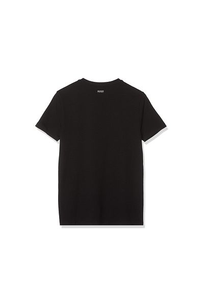 Hugo Boss Rundhals T-Shirt für Herren in schwarz