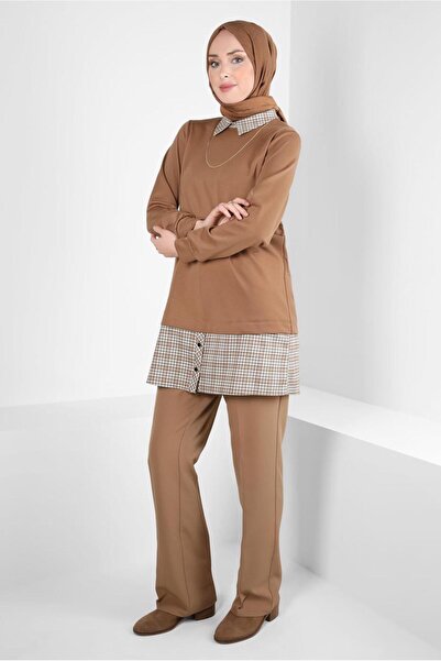 Alvina Shirt Collar Tunic 44313