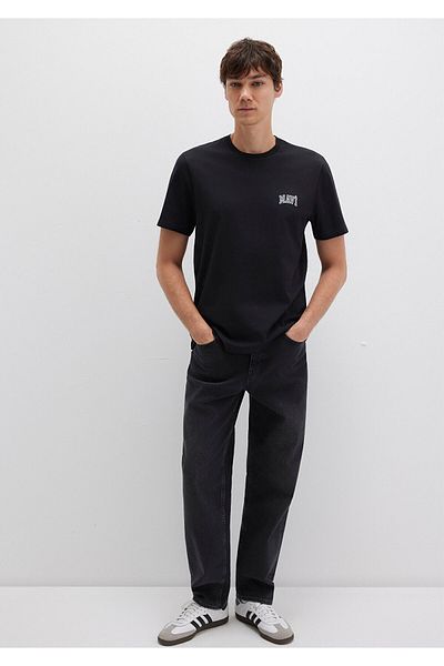 Mavi Logo Printed Black T-Shirt Regular Fit / Regular Fit0611714-900