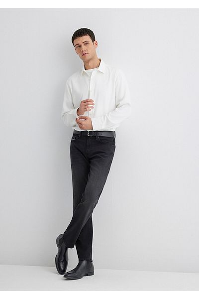 Mavi Hunter Premium Dark Gray Jean Trousers 0020218775