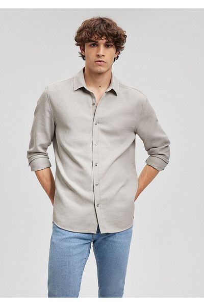 Mavi Beige Shirt Slim Fit / Slim Fit 8810217-70112