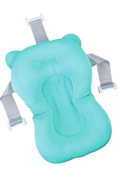 Moon وسادة حمام للأطفال مضادة للانزلاق، وسادة دعم حمام عائمة قابلة للطي لحوض ...