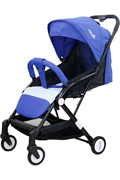 Moon عربة أطفال ترافيلايت/مدمجة قابلة للطي/كابينة سفر - أزرق ملكي