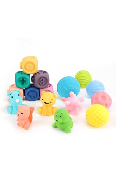 Moon مكعبات تعليمية للأطفال - مكعبات أرقام صغيرة، ألعاب حيوانات وأشكال للأطفا...