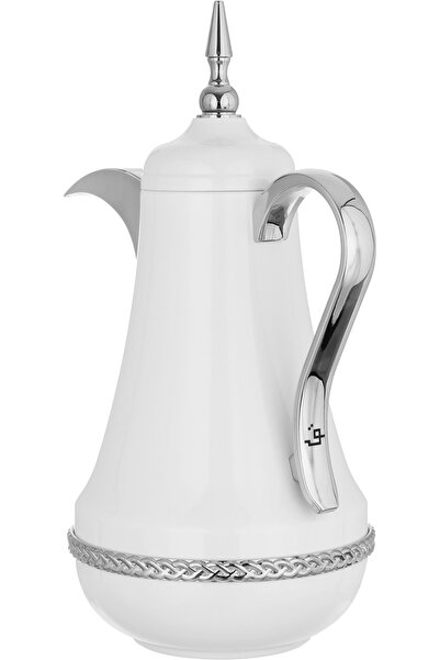 Alsaif Gallery Nova Saif Gallery Thermos Set, 0.7L, 2 Pieces, Insulated Glass Inner, Stainless Steel Outer