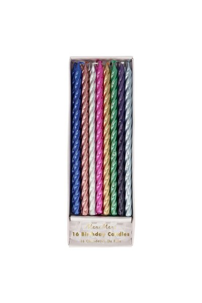 Meri Meri Marka: Metalik Mumlar Kategori: Parti Aksesuarları