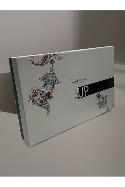 İyi Geceler İstanbul Style up Double Pique Duvet Cover Set