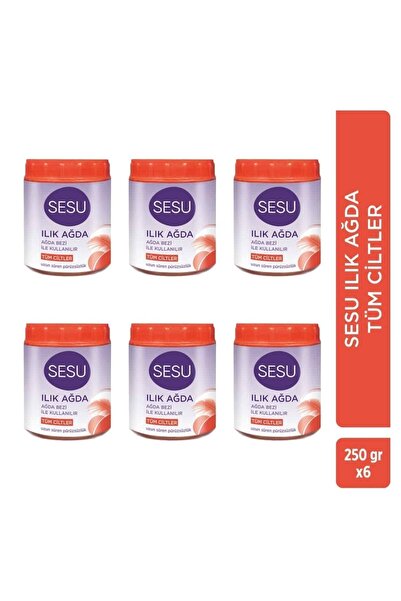 Genel Markalar Turuncu Ilık Ağda 250 Gr x 6 Adet