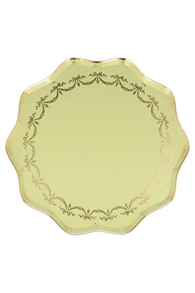 Meri Meri - Ladurée Paris Dinner Plates - Ladurée Paris Tabaklar - L - 8'li