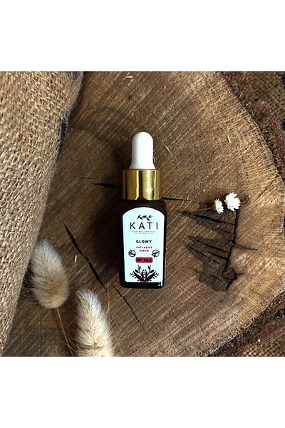 KATI Glowy No.36.5 – 1% Liposomal Retinol, B3 Vitamin, Peptide, Panthenol Serum with Aloe Vera 13 ml