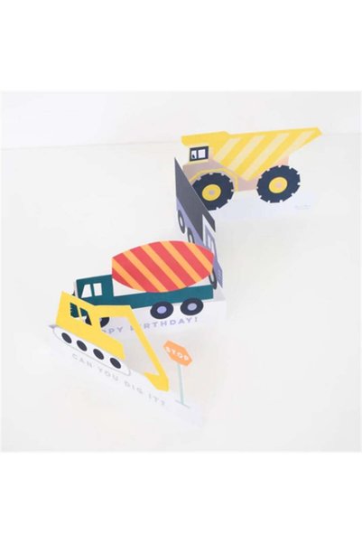 Meri Meri Carte de felicitare pentru construcții