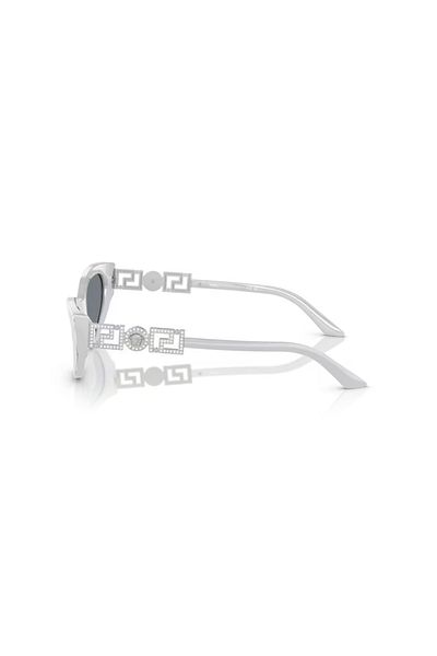 Versace Woman Cat Eye Sunglasses- Ve 4470b - Lense Size:56mm - Perla Grey