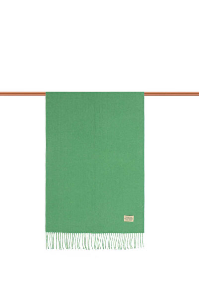 Bursa İpek Benetton Green Double Sided Winter Shawl