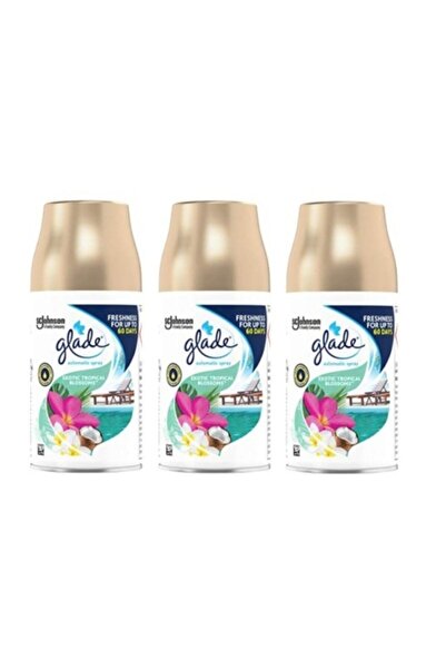 Glade Sprey Yedek Tropikal Floral 269 ml x3 Adet
