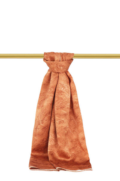 Bursa İpek Медна четка мотив копринен шал