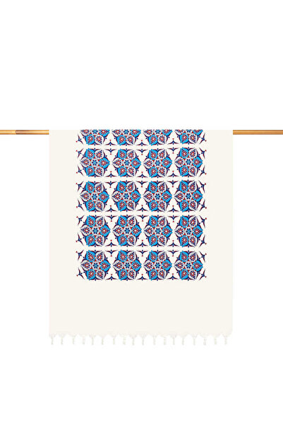 Bursa İpek Πεστέμαλ με Τυρκουάζ Κόκκινο Ανατολίας