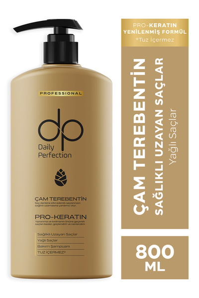 dp Daily Perfection Çam Terebentin Tuzsuz Şampuan 800 ml