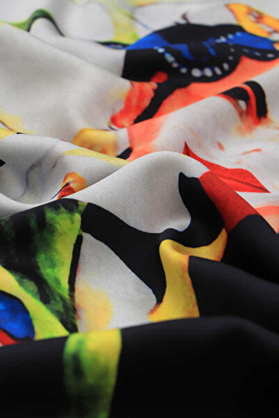 Bursa İpek White Frida Silky Handkerchief