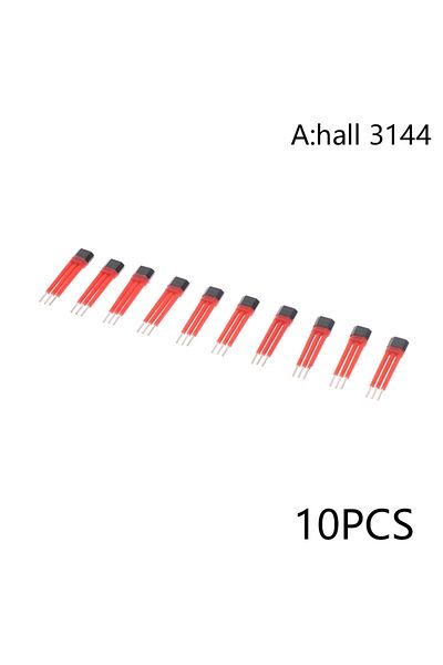 Choice A 10Pcs Electrocar Motor Hall Sensor 3144 41F 43F 413 With High Temperature Insulation Sleeve Hall .