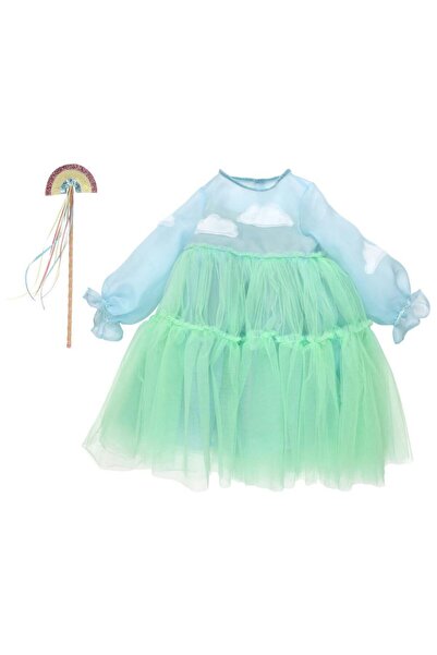 Meri Meri - Cloud Dress Costume - 5-6 Years - Bulut Elbise - 5-6 Yaş
