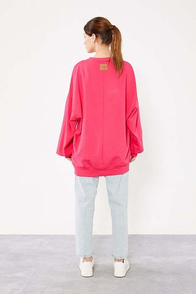 Levidor Crew Neck Black Oversize Sweat