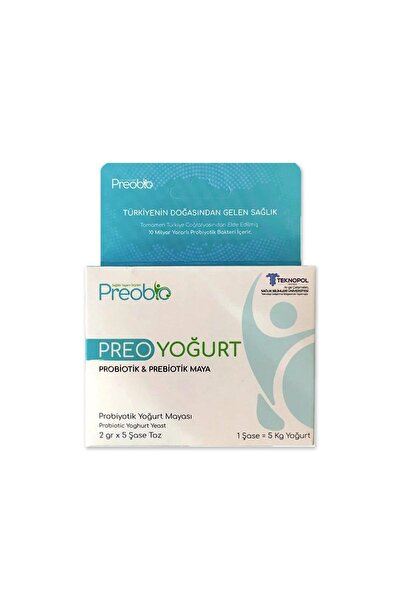 Preobio Vegan Yoğurt Mayası 2gr x 5 Şase