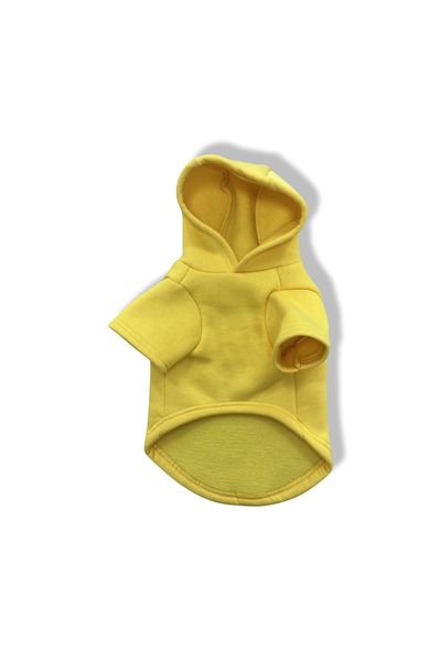 Buddy Store Yellow and Red Double Pack - 100% Cotton Kittens and Medium Cats Sweatshirt Hoodie