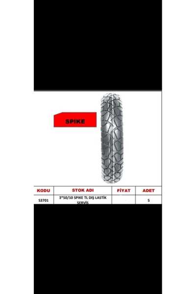 SERVİS TYRES SCOTER 50CC LASTİK 3/50 -10
