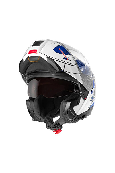 Schuberth C5 Çeneden Açılır Kask (GLOBE MAVİ)