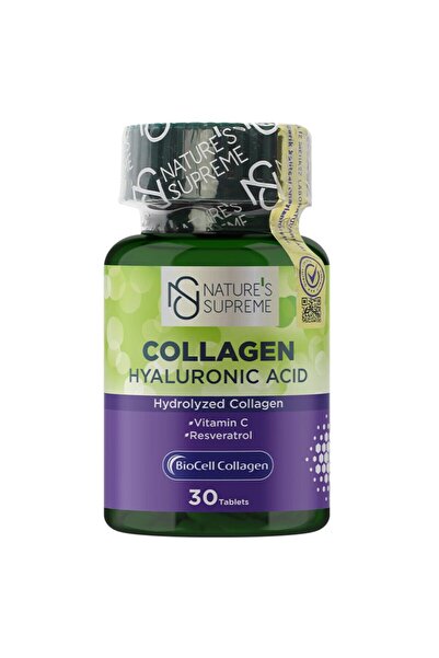 Nature's Supreme Biocell Collagen and Hyaluronic Acid 30 Tablets