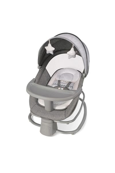 Mastela Mastela 4-in-1 Baby and Infant Rocker with Feeding Holder and Smart App