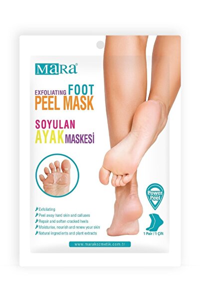 Mara Exfoliating Foot Peel Mask Soyulan Ayak Maskesi