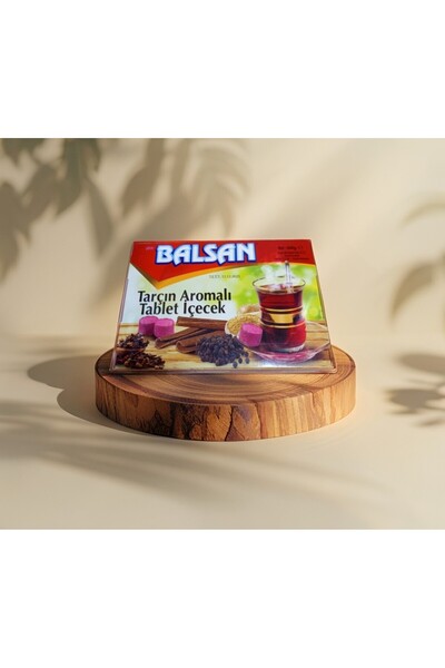 BALSAN Doğal Tarçın Aromalı Tablet - Sıcak & Soğuk Kullanıma Uygun - 600 Gr. 70 Adet