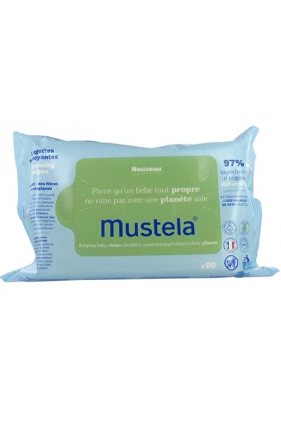 Mustela Avocado Cleansing Wipes 60 Adet 3504105037864