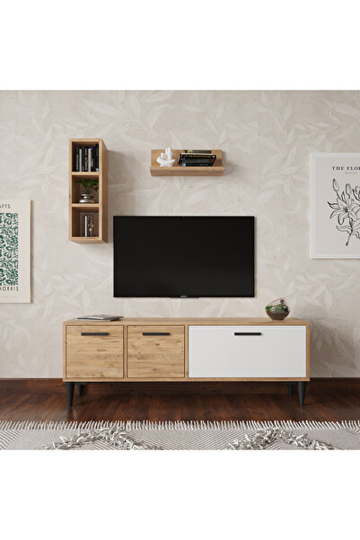 Decomob Colt Tv Ünitesi A.çam/beyaz 140 Cm