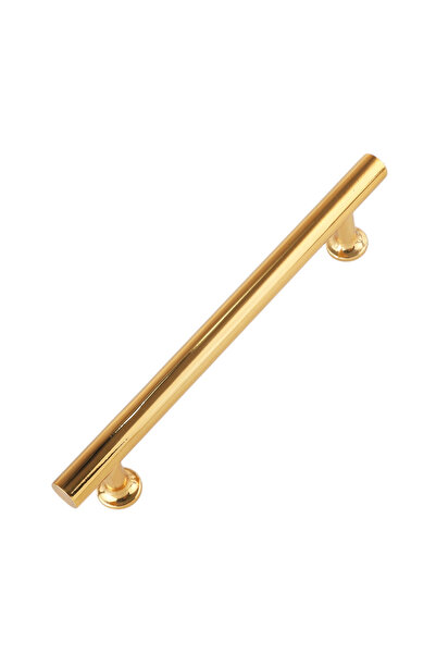 IRK METAL VE HIRDAVAT Mâner pentru sertar de bucătărie, galben auriu, în form...