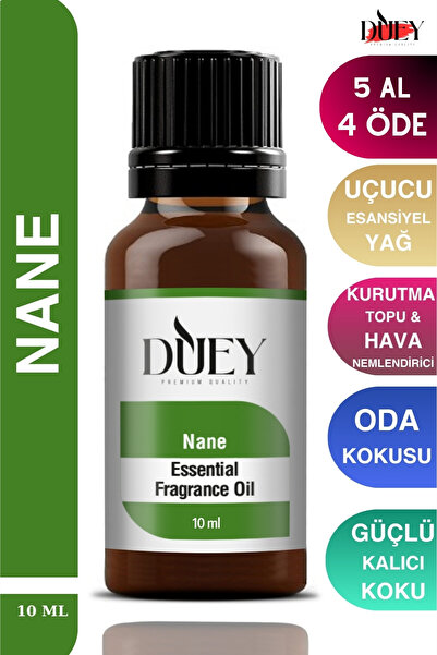 DUEY Nane Uçucu Yağ Buhurdanlık Yağı Difüzör Esansı Oda Kokusu Esansı Hava Ne...