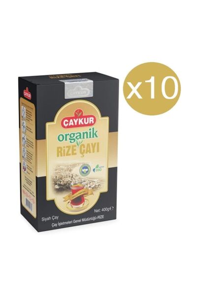 Çaykur ORGANİK RİZE ÇAYI 400 GR 10 ADET