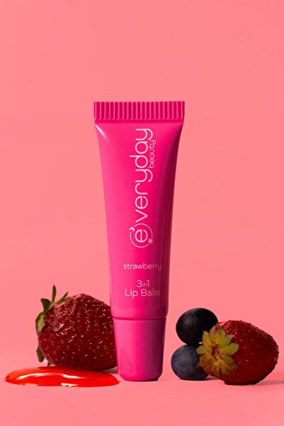 Everyday Beauty Strawberry 3 in 1 The Lip Balm*24