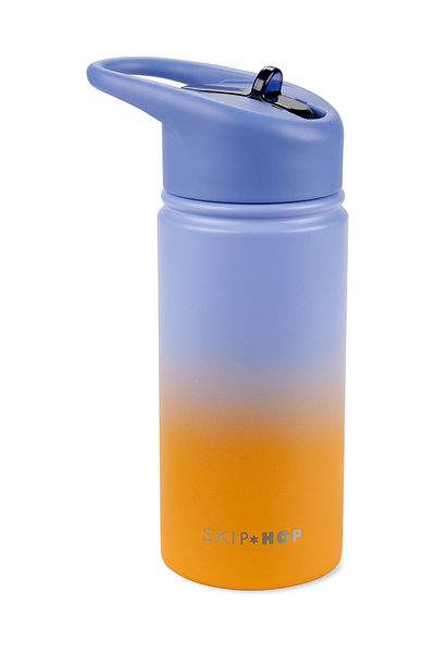 Skip Hop Wander Stainless Steel Water Bottle Blue