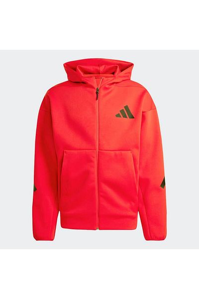 adidas Men's Red Jacket m Z.N.E. Fz Jc5493
