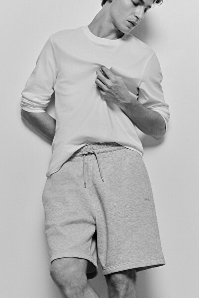 H&M Sweatshirt Şort Regular Fit